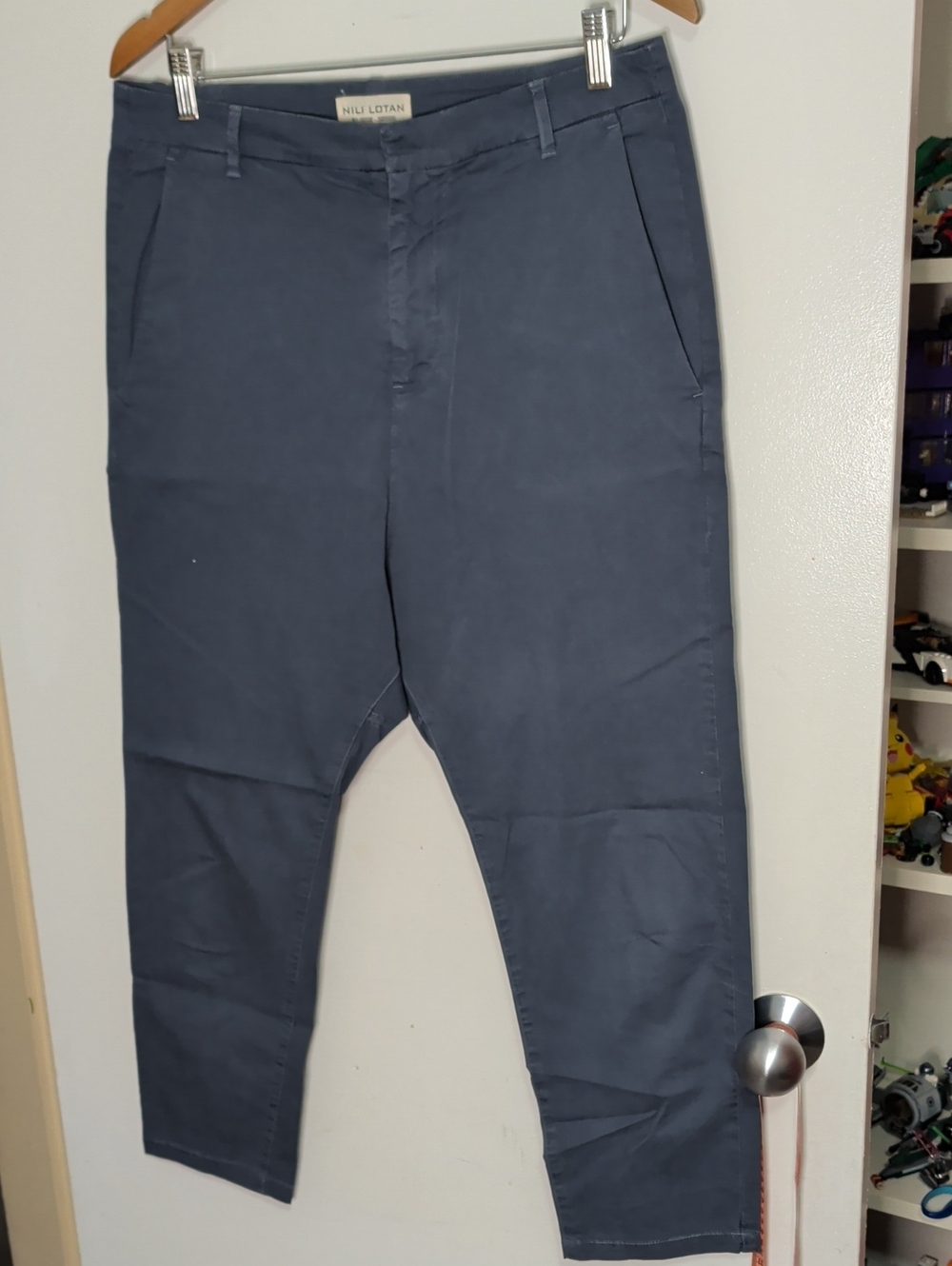 Nili Lotan Paris Pants Blue 6